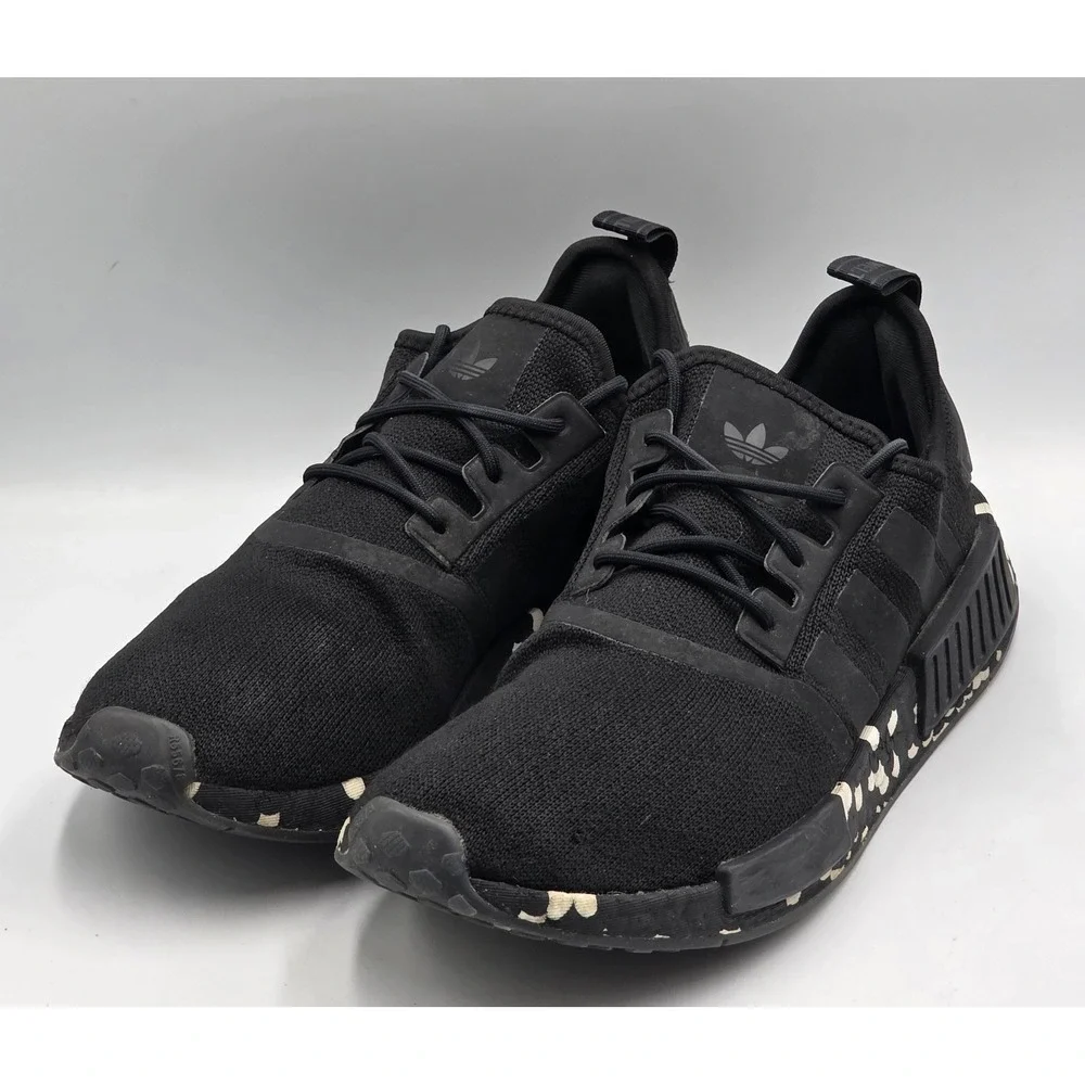 adidas NMD R1 GZ4306 Black Speckled Camo Sole Men's 10 Boost